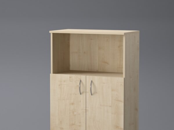 Kompakt kontorikapp alaustega - 123x70x35cm