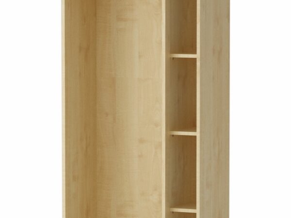 Riidekapp Eliit riiulitega - 185,8x80x40cm