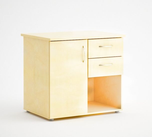 LAUAKÕRGUNE KAPP 2 SAHTLI JA UKSEGA – 80x60x75cm